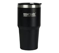 Regatta Thermal Travel 600ml Tumbler - Black - One Size - Black - 70% Stainless Steel/25% Polypropylene/5% Silicone