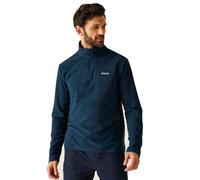 Regatta Men's Thompson Marl Half-Zip Fleece – Anti-Pill, Quick-Dry, Lightweight – Moonlight Denim L
