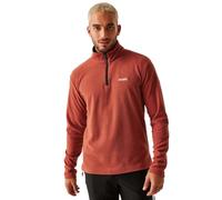 Regatta Thompson Mens Half Zip Fleece Red Ochre
