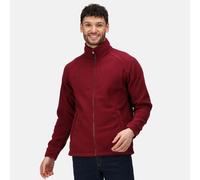 Regatta Thor III bordeaux men's full-zip anti-pill quick-dry fleece #TRF532