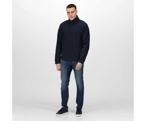 Regatta Thor Overhead navy men's lightweight anti-pill pullover fleece #TRA510