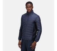 Regatta Tourer navy men's water-repellent insulated hybrid jacket #TRA529