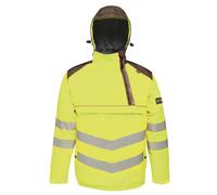 Regatta TRA316MD9PQ Tactical Hi-Vis Overhead Bomber, Size Medium, Yellow/Grey
