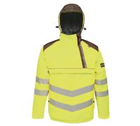 Regatta TRA316 Tactical Hi Vis Bomber Jacket Yellow Orange Grey S-XXL Pro