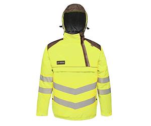 Regatta TRA316LA9PQ Tactical Hi-Vis Overhead Bomber, Size Large, Yellow/Grey