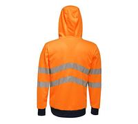 Regatta TRA316SM7BV Tactical Hi-Vis Overhead Bomber, Size Small, Orange/Grey