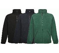 Regatta Sigma navy men's anti-pill heavyweight warm full-zip fleece #TRA500