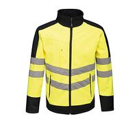 Regatta Mens Hi Vis Pro Softshell Workwear Jacket XL - Chest 43-44' (109-112cm)