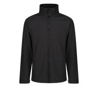 Regatta Professional Men's Uproar Interactive Wind Resistant Softshell, All Black, size Large