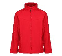 Regatta Men's Uproar Softshell Jacket TRA642 42F60 Interactive Classic Red/Seal Grey Medium