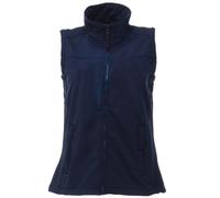 Regatta Professional TRA790 Womens Flux Softshell Bodywarmer Navy/Navy 10