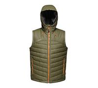 Regatta TRA833SM41C Calculate Insulated Body warmer, Size Small, Dark Khaki