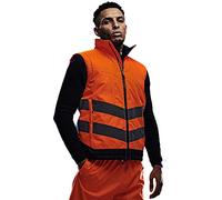 Regatta Professional TRA840 Mens Hi Vis Pro Reflective Bodywarmer Oran 3XL