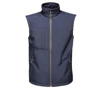 Regatta TRA848 74496 Professional Octagon II 3 Layer Waterproof Softshell Body warmer, Navy(SlGrey), 4XL