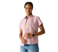 Pink female 12 Regatta Women's Anti-insect Travel Light Short Sleeve Shirt Pink, Size: 12
