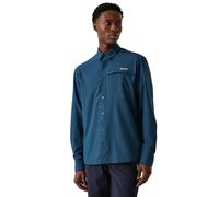 Regatta Travel Pack Away Long Sleeve Shirt Blue S Men