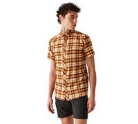 Regatta Travel Packaway Short Sleeved Shirt Yellow