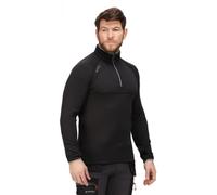 Regatta TRF644 Tactical Scorch Baselayer Fleece Black S-XXL Zip Neck Top