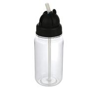 Regatta Tritan Clear 300ml Water Bottle - Clear/Black - 0.3L - Clear/Black