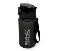 Black unisex One Size Regatta 0.35L Tritan Water Bottle Black