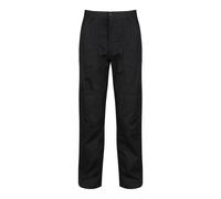 Regatta TRJ330 Water-Repellent Multi-Pocket Action Trousers Black / 32" Waist /