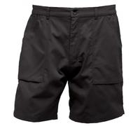 Regatta TRJ332 Action Shorts Black Work Cargo Summer Lightweight 34-38