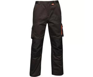 Regatta TRJ366 Mens Heroic Hardwearing Workwear Trousers Black 36" Tall (GH161)