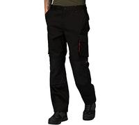Regatta TRJ366R30800 Heroic Worker Trouser, Size 30" Regular, Black