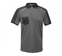 Regatta TRS167SM038 Offensive Wicking Polo, Size Small, Seal Grey