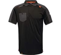 Regatta TRS167XL800 Offensive Wicking Polo, Size X-Large, Black