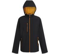Regatta Two Layer 50% Recycled Hooded Soft Shell Shower Proof Jacket S-3XL