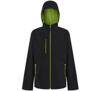 Regatta Two Layer 50% Recycled Hooded Soft Shell Shower Proof Jacket S-3XL