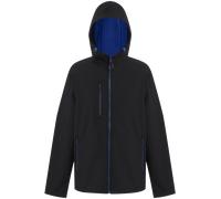 Regatta Two Layer 50% Recycled Hooded Soft Shell Shower Proof Jacket S-3XL