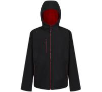 Regatta Two Layer 50% Recycled Hooded Soft Shell Shower Proof Jacket S-3XL