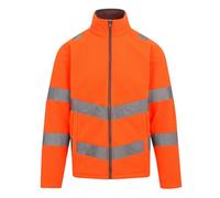 Regatta Unisex Adult Pro Contract Thor High-Vis Fleece Jacket (S) (Orange)