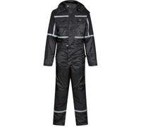 Regatta Unisex Adult Pro Waterproof Overalls - Black - Black - 4XL