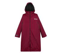 Regatta Unisex Adult Waterproof Fleece Lined Changing Robe - Dark Maroon - Dark Maroon - S-M