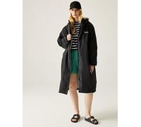 Regatta Unisex Changing Robe, Black, Size Xs-S, Women Black