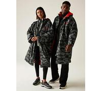 Regatta Unisex Dry Robe - Grey, Grey, Size S-M, Women Grey