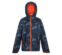 Regatta Unisex Kids Printed Lever II Waterproof Jacket Walking Hiking Coat