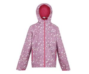 Regatta Unisex Kids Printed Lever II Waterproof Jacket Walking Hiking Coat