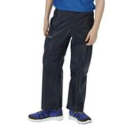 Regatta Unisex Kids Stormbreak Outdoor Overtrousers, Waterproof and Lightweight Perfect for Outdoors, Camping, Hiking & Walking Navy