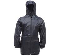 Regatta Kids Stormbreak Waterproof Jacket | Taped Seams Coat (34", Navy)