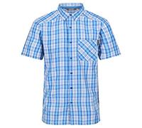 Regatta Unisex Mindano Vi T-Shirt, Imperial Blue Check, S