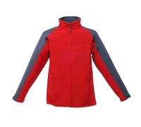 Regatta Uproar Mens Softshell Wind Resistant Fleece Jacket - Red - Size Small
