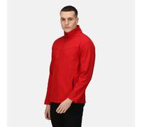 Regatta Uproar red men's waterproof interactive softshell jacket #TRA642