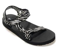 Regatta Vendeavour Womens Flat Sandals Zebra, Black, 6