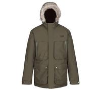 Regatta Mens Volter Waterproof Insulated Parka (3XL) (Dark Khaki)