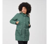 Regatta Voltera Parka Jacket - Dark Forest Green 14