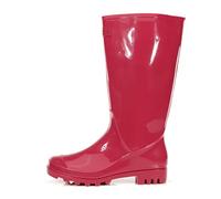 Regatta Wenlock PVC Waterproof Wellington Boots - Dark Cerise, Size 4 UK